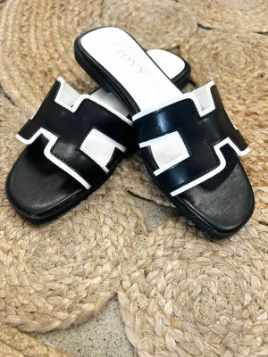 Black and White Summer Slides