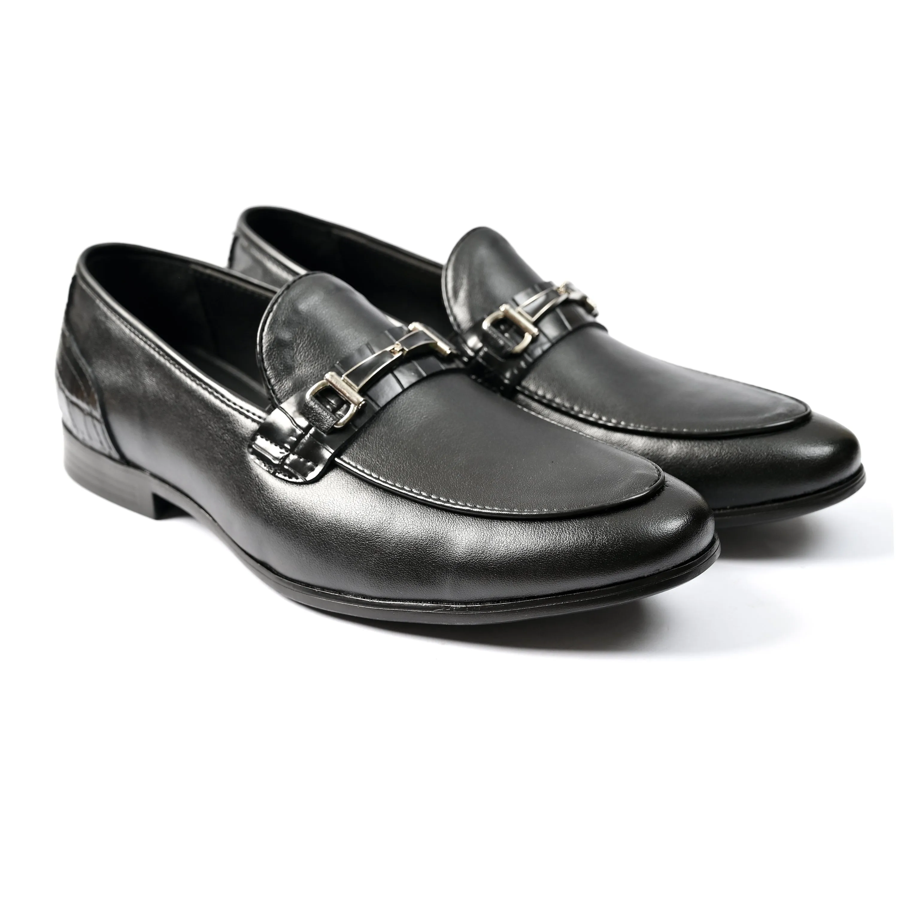 BLACK ANILINE LEATHER SHOES