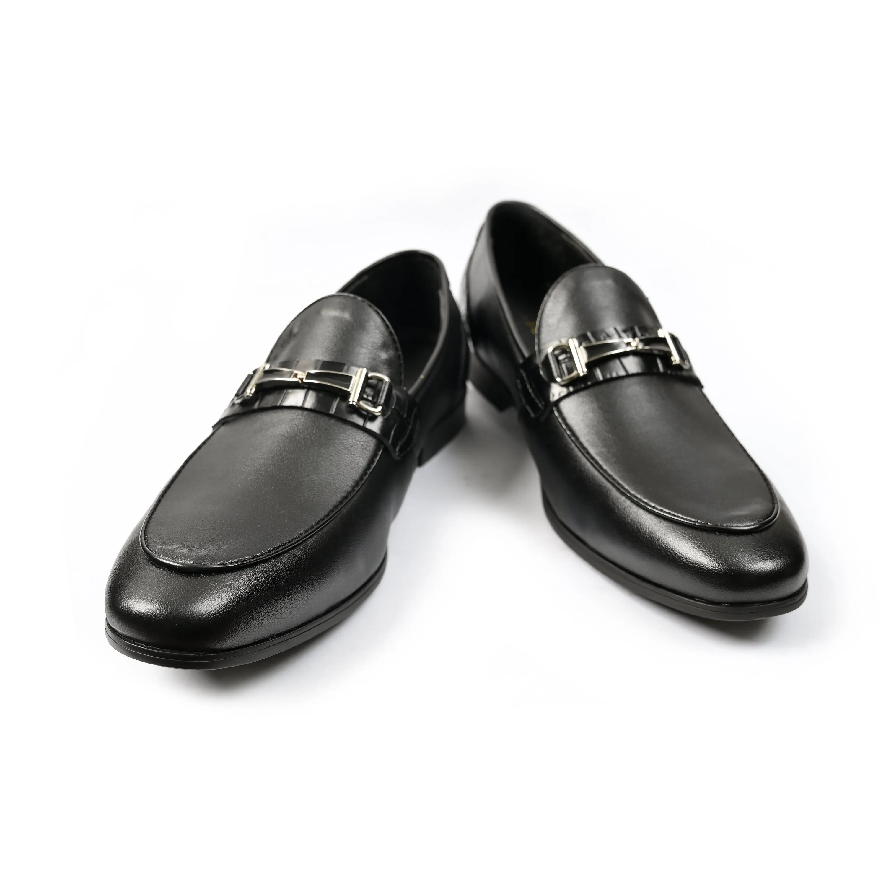 BLACK ANILINE LEATHER SHOES