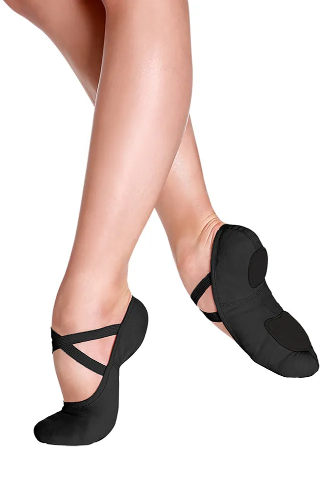 Black Bliss Ballet Slippers - Child