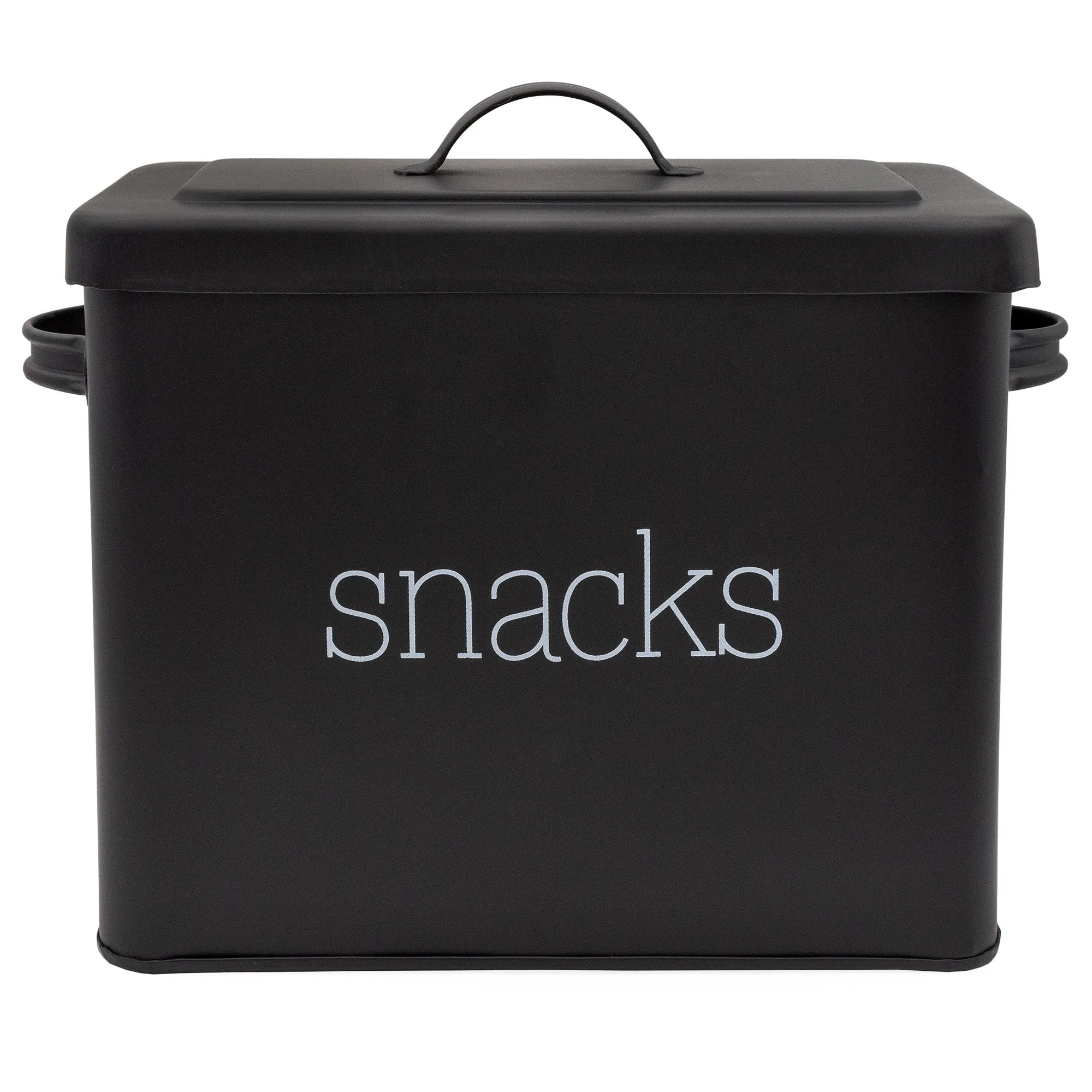 Black Enamel Snack Bin (Case of 6)