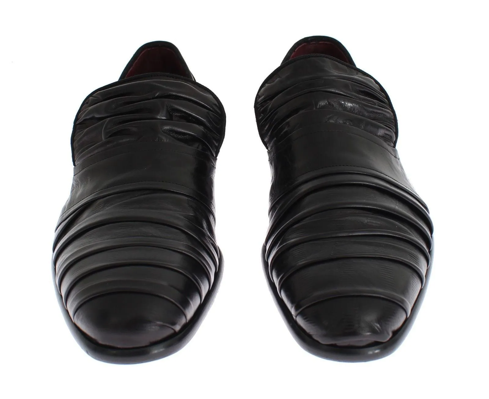 Black Kangaroo Leather Dress Formal Shoes