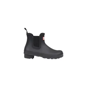 Black Rubber Chelsea Boot