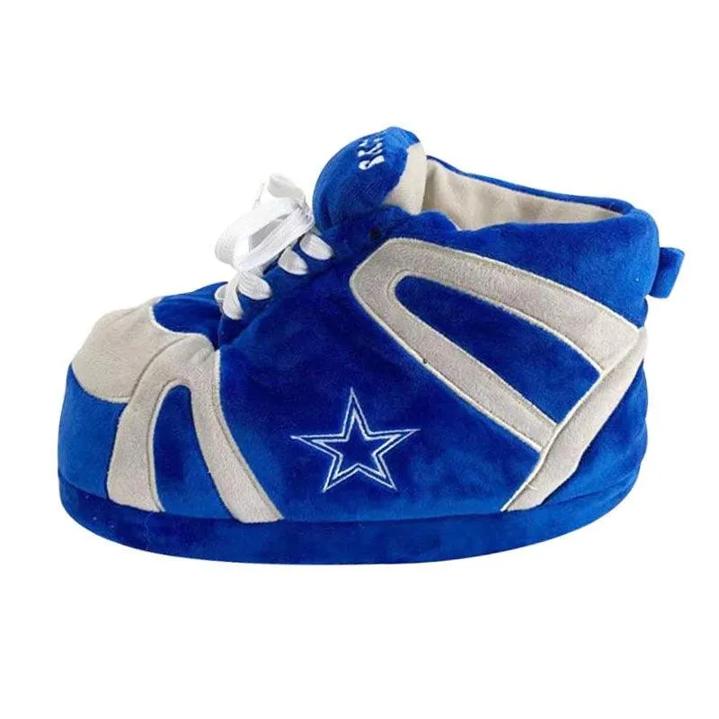 Blue Warm Winter Slippers – Cozy and Breathable Indoor Comfort