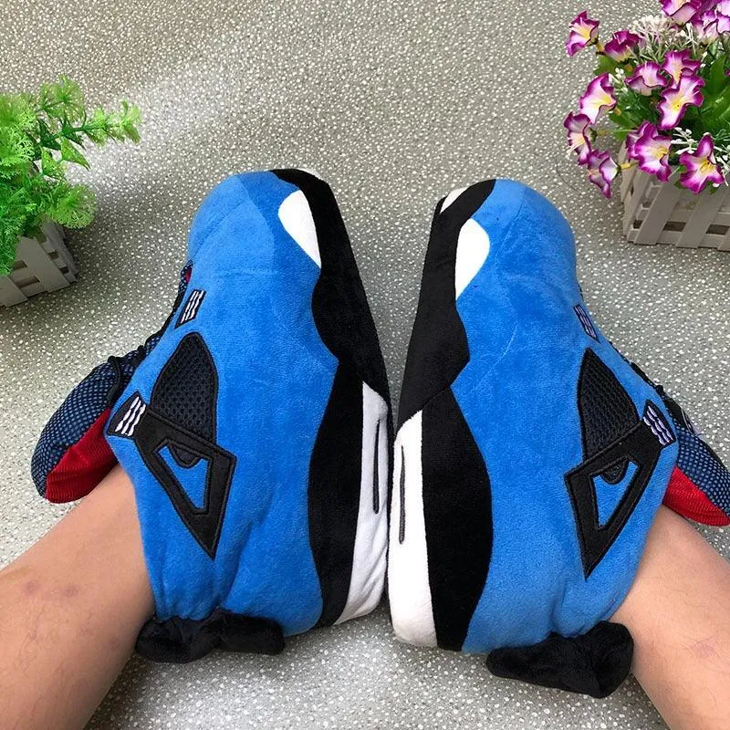Blue Winter Warm Slippers – Warm Cozy and Comfortable