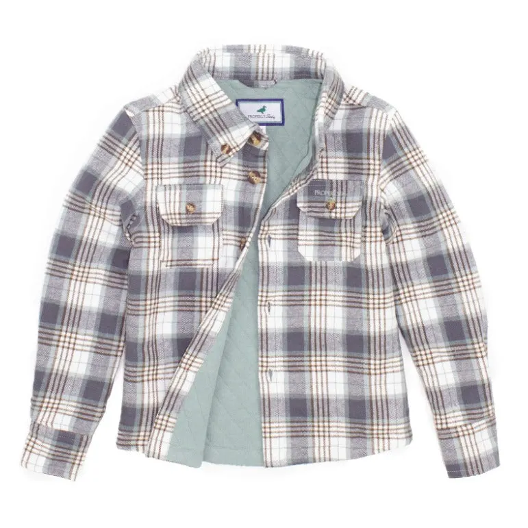 Boys Cypress Shirt Jacket Hemlock || Properly Tied