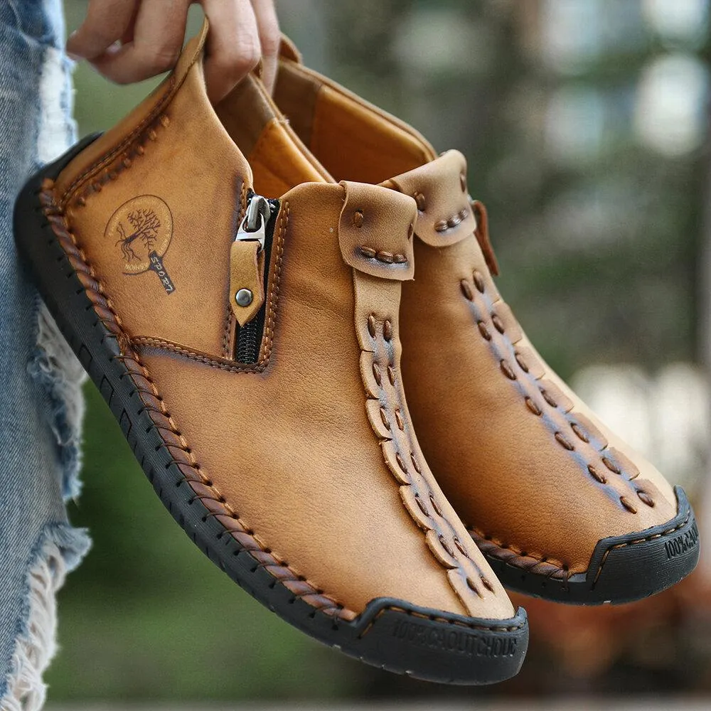 Brave Shoes™—Men Casual Handmade British Style Leather Shoes