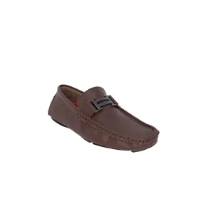 Brown Hermes Inspired Loafers Moderno
