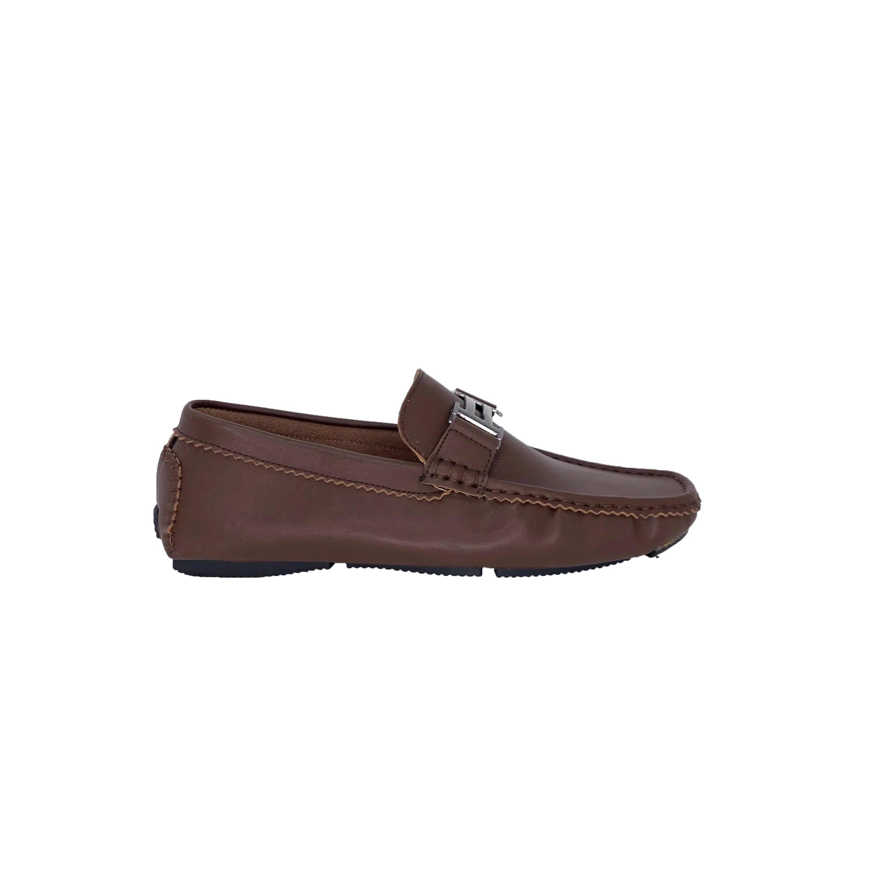 Brown Hermes Inspired Loafers Moderno