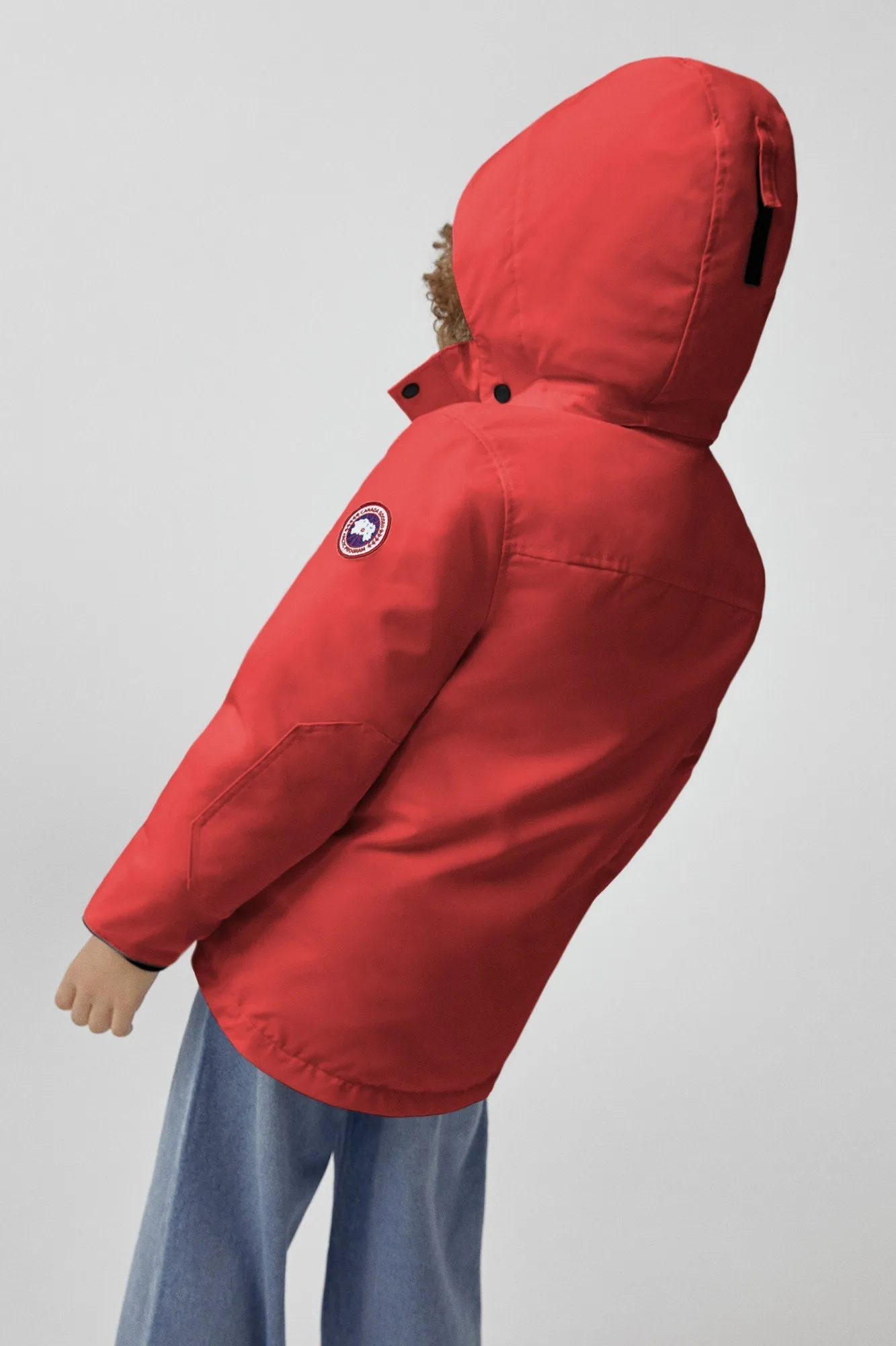 Canada Goose Youth Logan Parka - Red