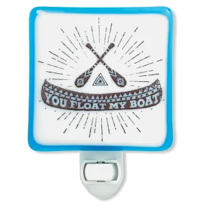 Canoe “You Float My Boat” Night Light