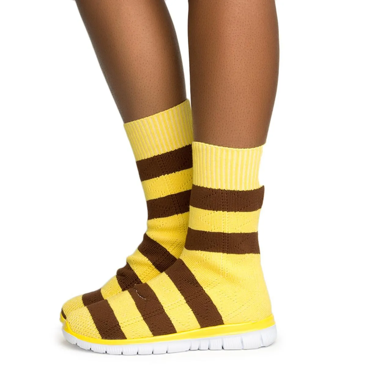 Cape Robbin Malee-1 Yellow Sneaker Yellow/Brown