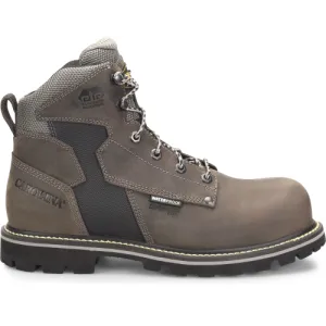 Carolina Men's I-Beam 6" Composite Toe Waterproof PR Work Boot - Gray - CA7540