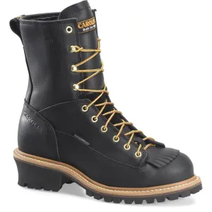 Carolina Spruce Logger Boots - Men's 8" Steel Toe Waterproof - CA9825