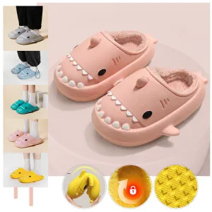 Cartoon Shark Shoes Home Slippers EVA Lovers Slippers