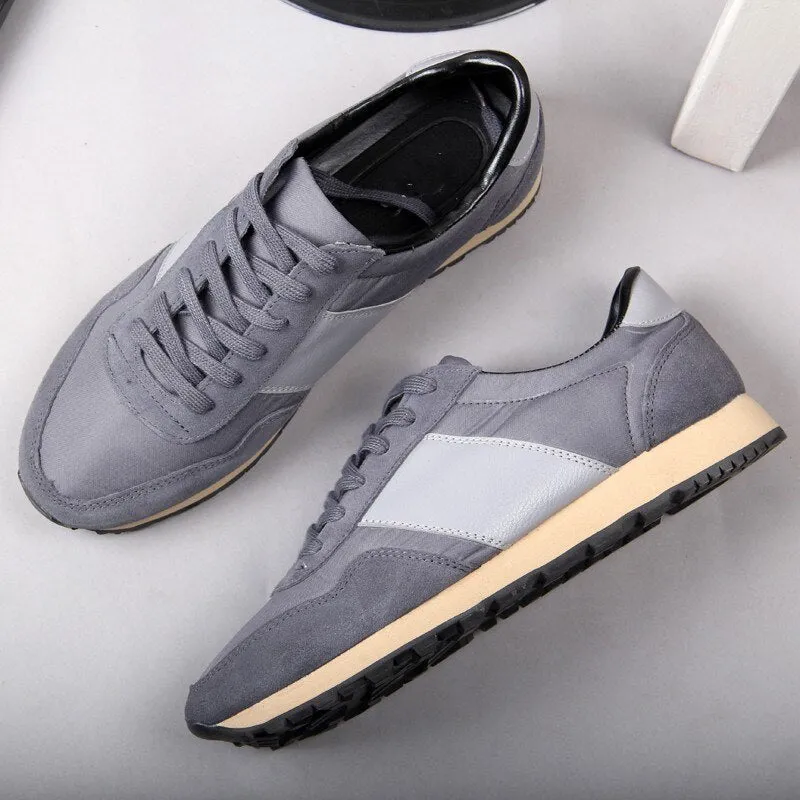 Casual Sneakers Men Lace Up Breathable Active Shoes