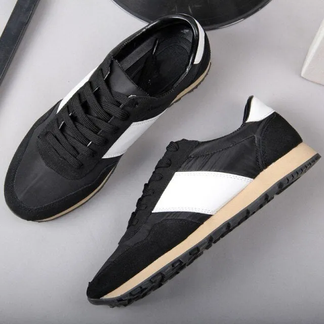Casual Sneakers Men Lace Up Breathable Active Shoes