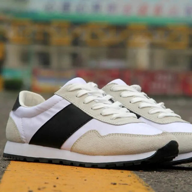 Casual Sneakers Men Lace Up Breathable Active Shoes