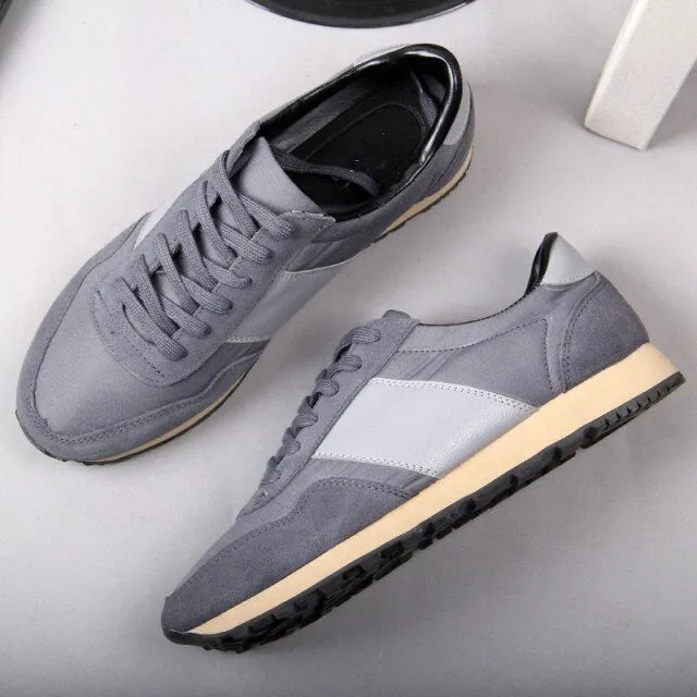 Casual Sneakers Men Lace Up Breathable Active Shoes