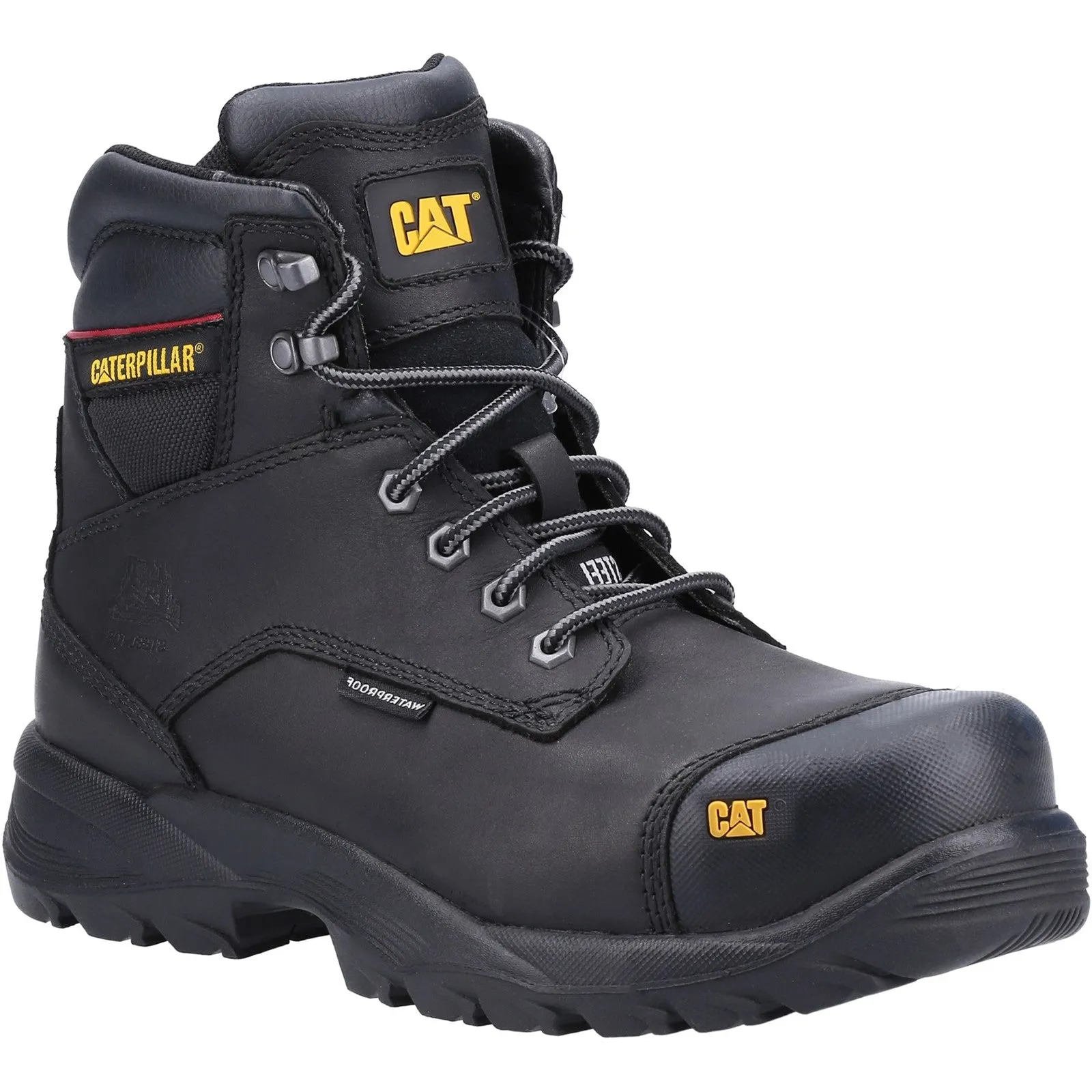 Caterpillar NEW S3 Spiro Wide-Fitting Safety Work Boot | Steel Toe Cap