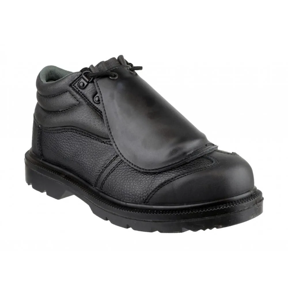 Centek FS333 METATARSAL Mens Leather Safety Boots Black