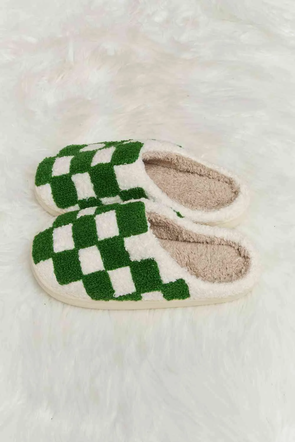 CHECKR SLIPPERS