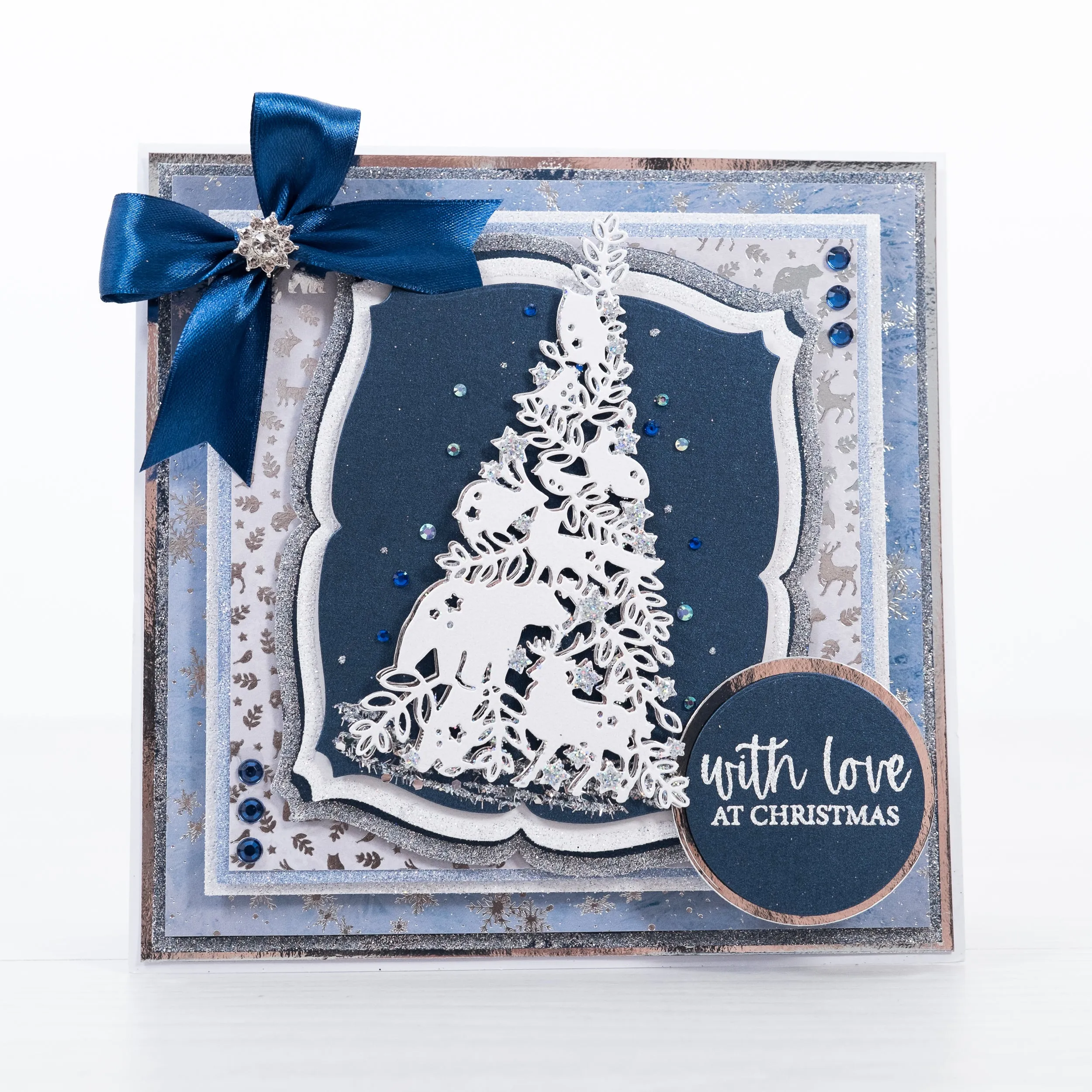 Chloes Creative Cards Metal Die Set – Winter Woodland Tree
