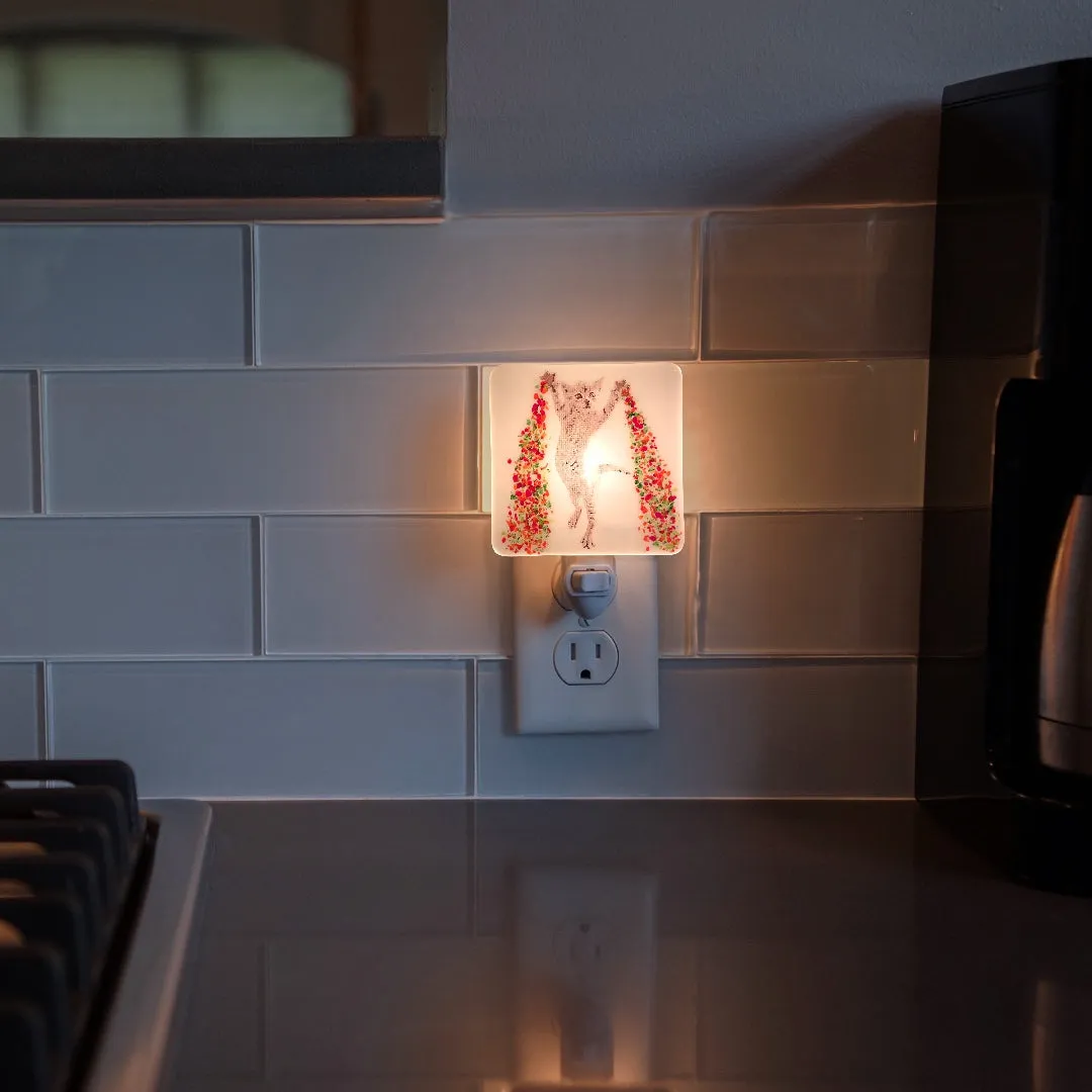 Christmas Magic Kitten Night Light