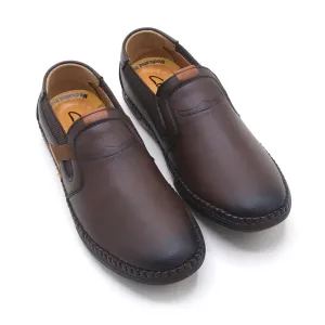 Clarke Slip-on - Medicated In Leather Loafers - Brown