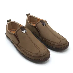 Clarks Men’s Brown Casual Loafers – Slip-On Style – Breathable Upper