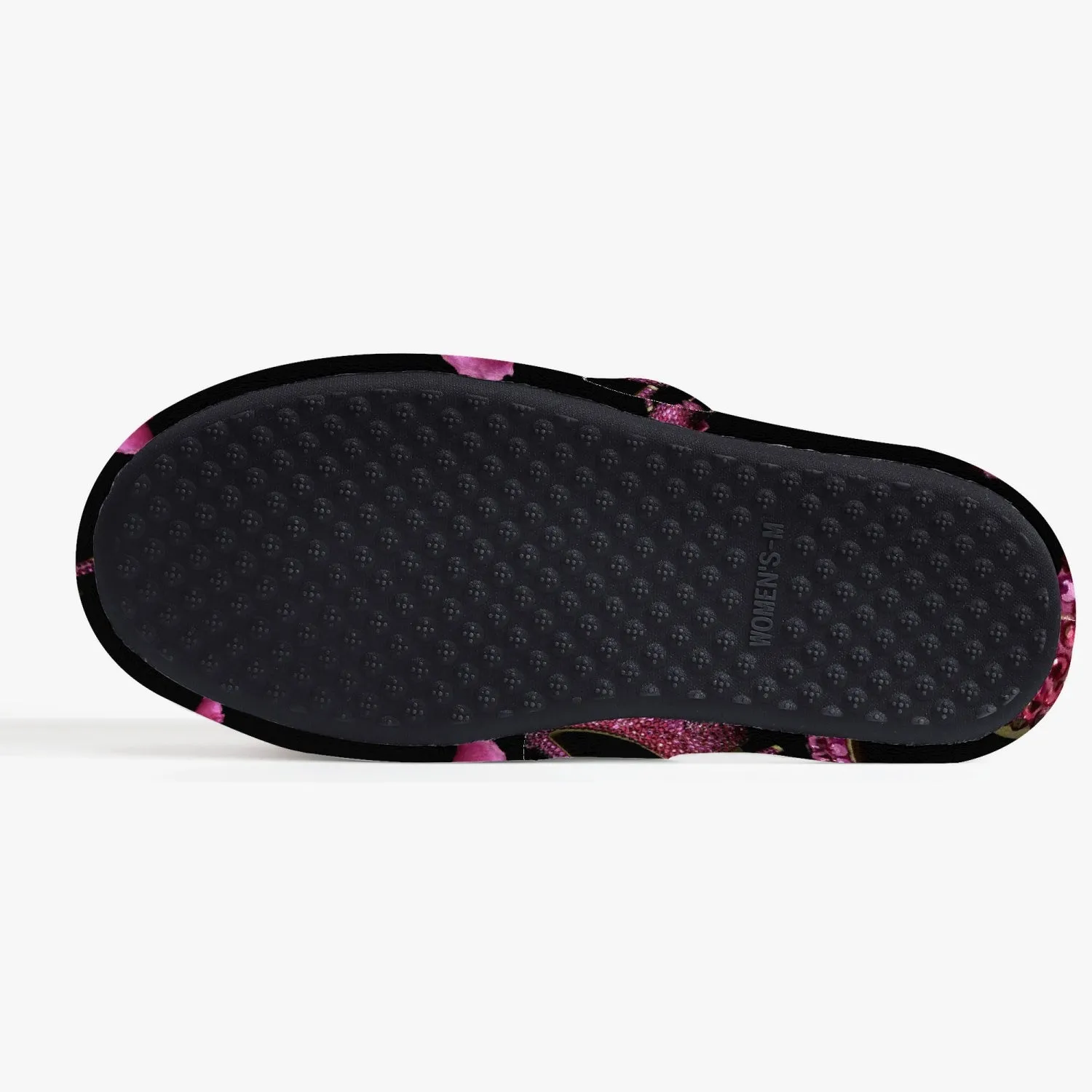 Classic Cotton Slippers 'Pink crystals shoes'