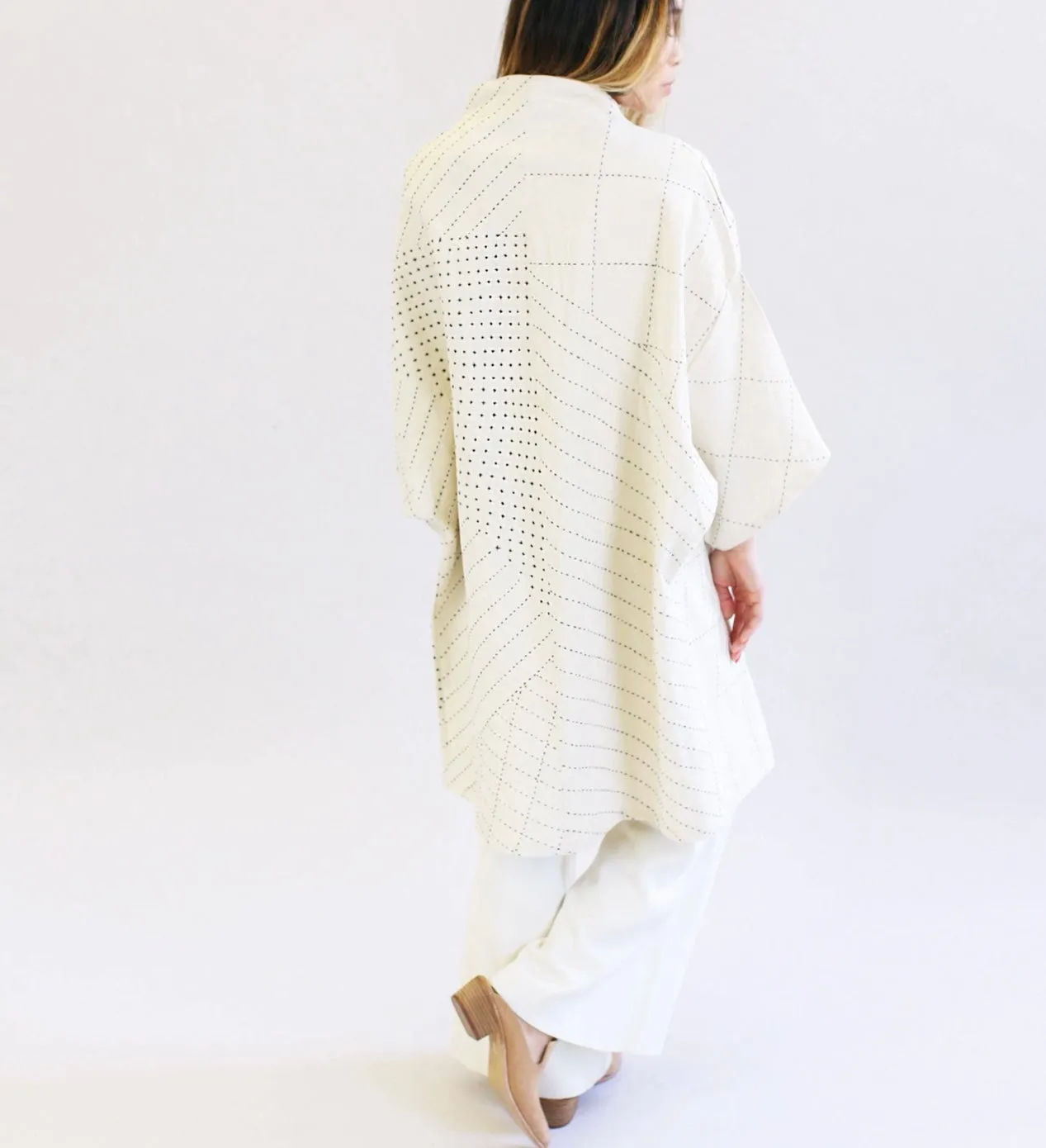 Cocoon Jacket Bone