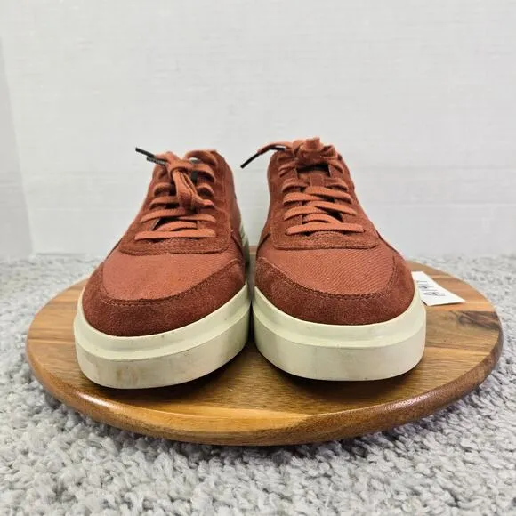 Cole Haan GrandPro Rally 360 Brownish Red Canvas Casual Lace Up Sneaker Men 11.5