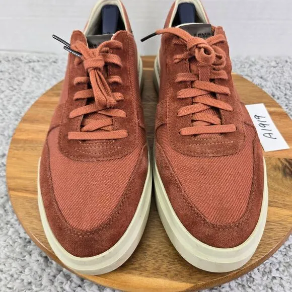 Cole Haan GrandPro Rally 360 Brownish Red Canvas Casual Lace Up Sneaker Men 11.5
