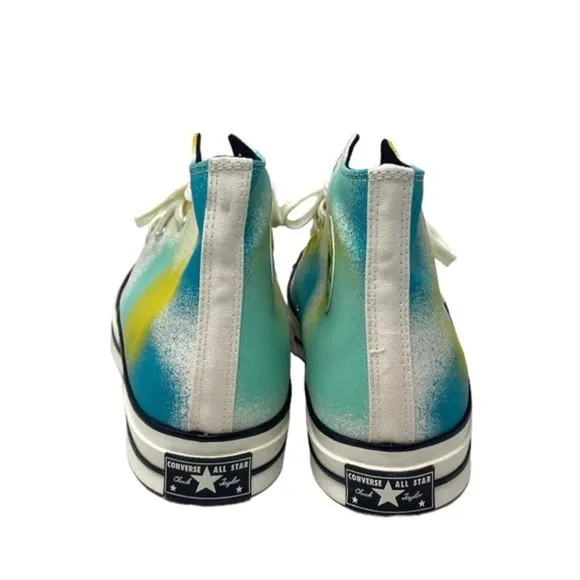 Converse Chuck 70 Shoes Canvas For Men Skate Sneaker Egret Teal High Top A03432C