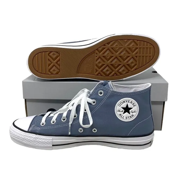Converse CONS Chuck Taylor Pro Shoes Mid Skate Men's Gray Canvas Casual A02935C