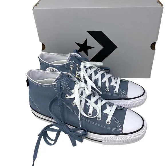 Converse CONS Chuck Taylor Pro Shoes Mid Skate Men's Gray Canvas Casual A02935C