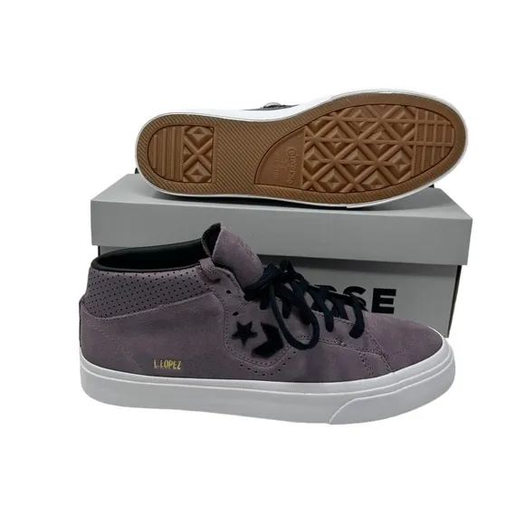 Converse CONS Louie Lopez Pro Mid Top Sneakers Suede Men's Shoes Casual A04614C