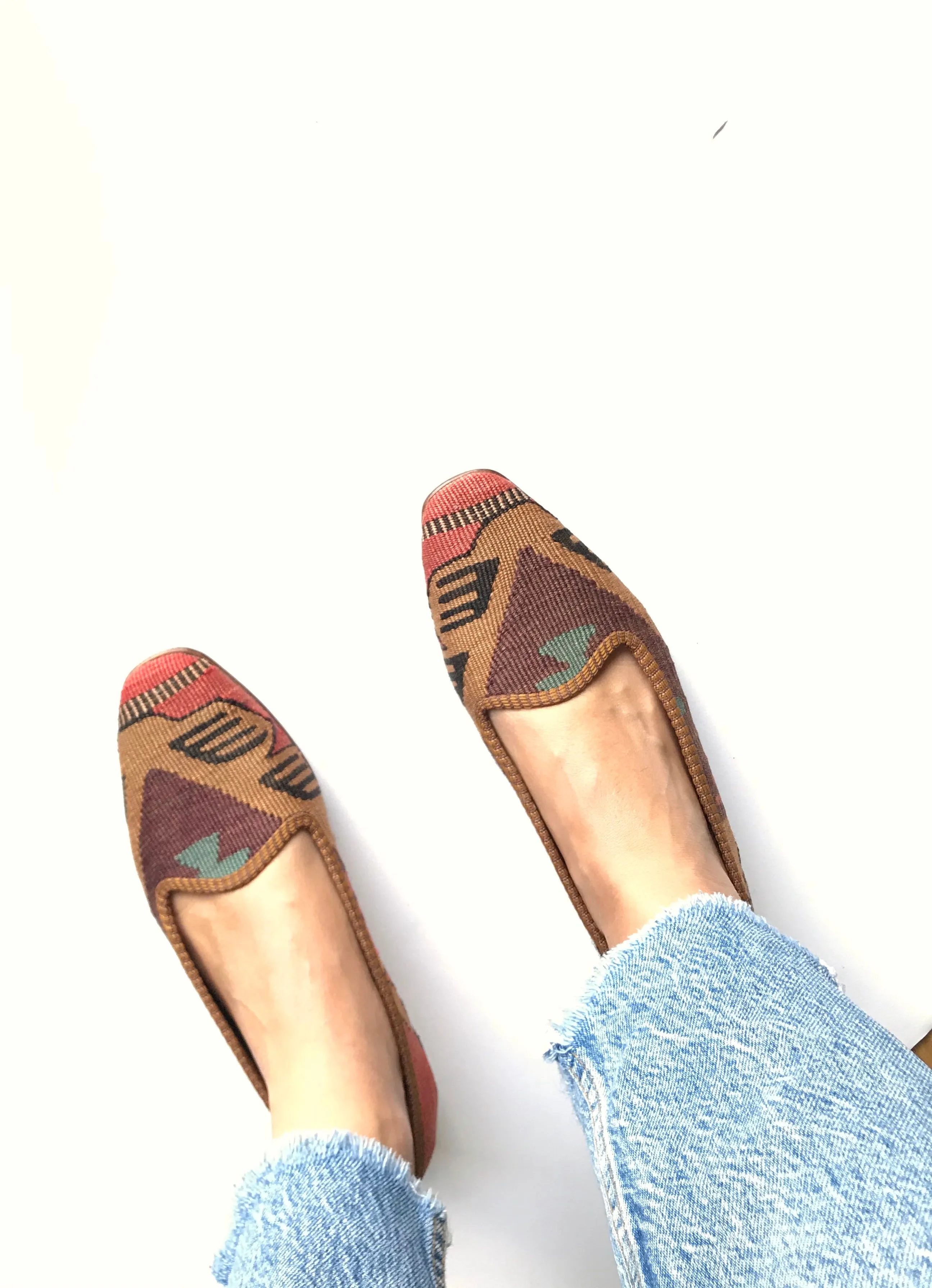 Cora Women's Kilim Slippers size 39 (US size 9)