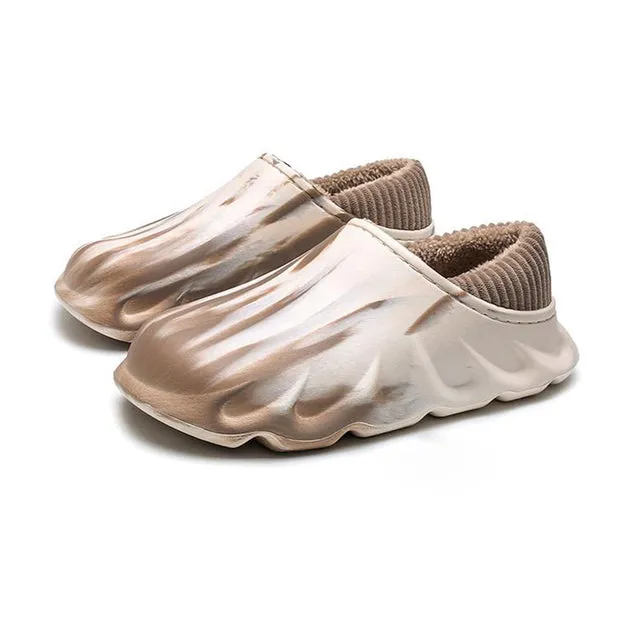 Couples Winter Slippers Sandals Warm Eva Shoes Waterproof