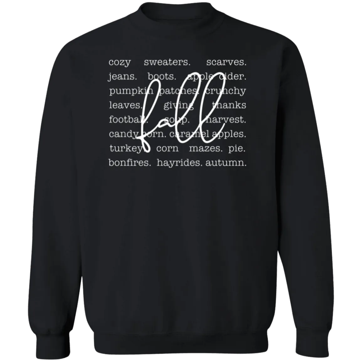 Cozy Fall Vibes Gildan Crewneck Sweatshirt – Perfect for Autumn!