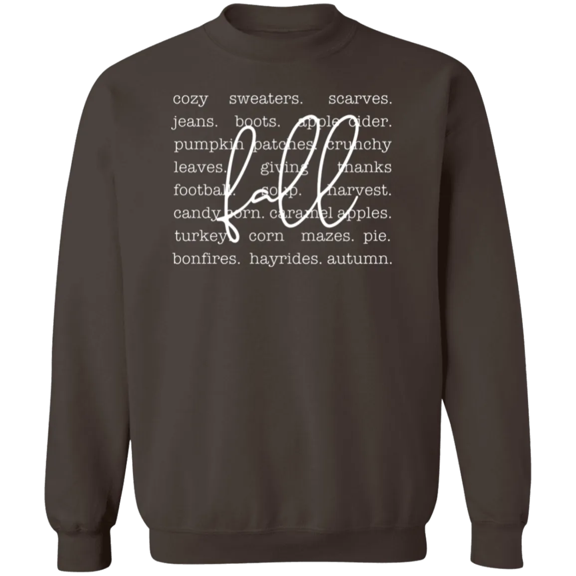 Cozy Fall Vibes Gildan Crewneck Sweatshirt – Perfect for Autumn!