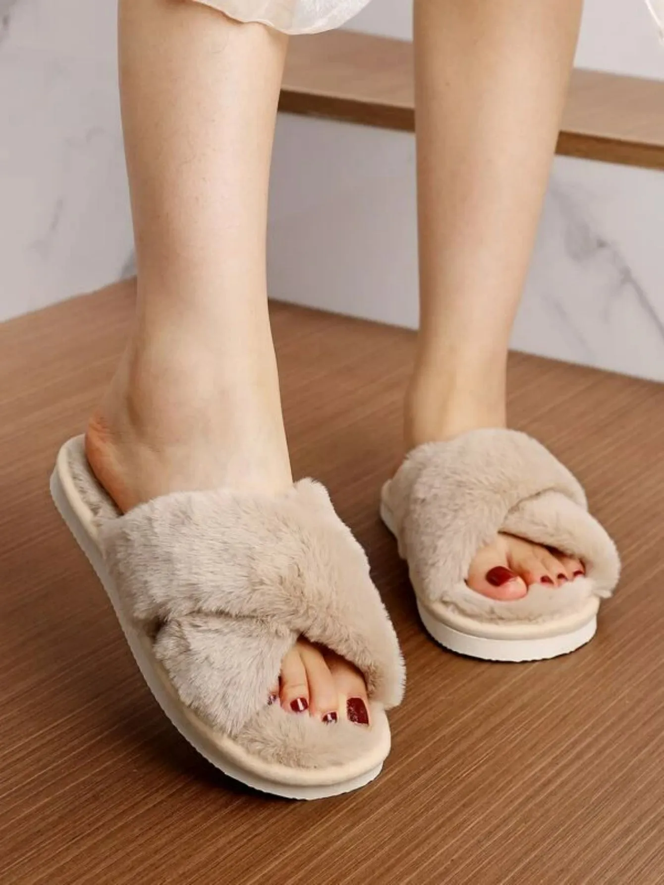Criss Cross Slippers