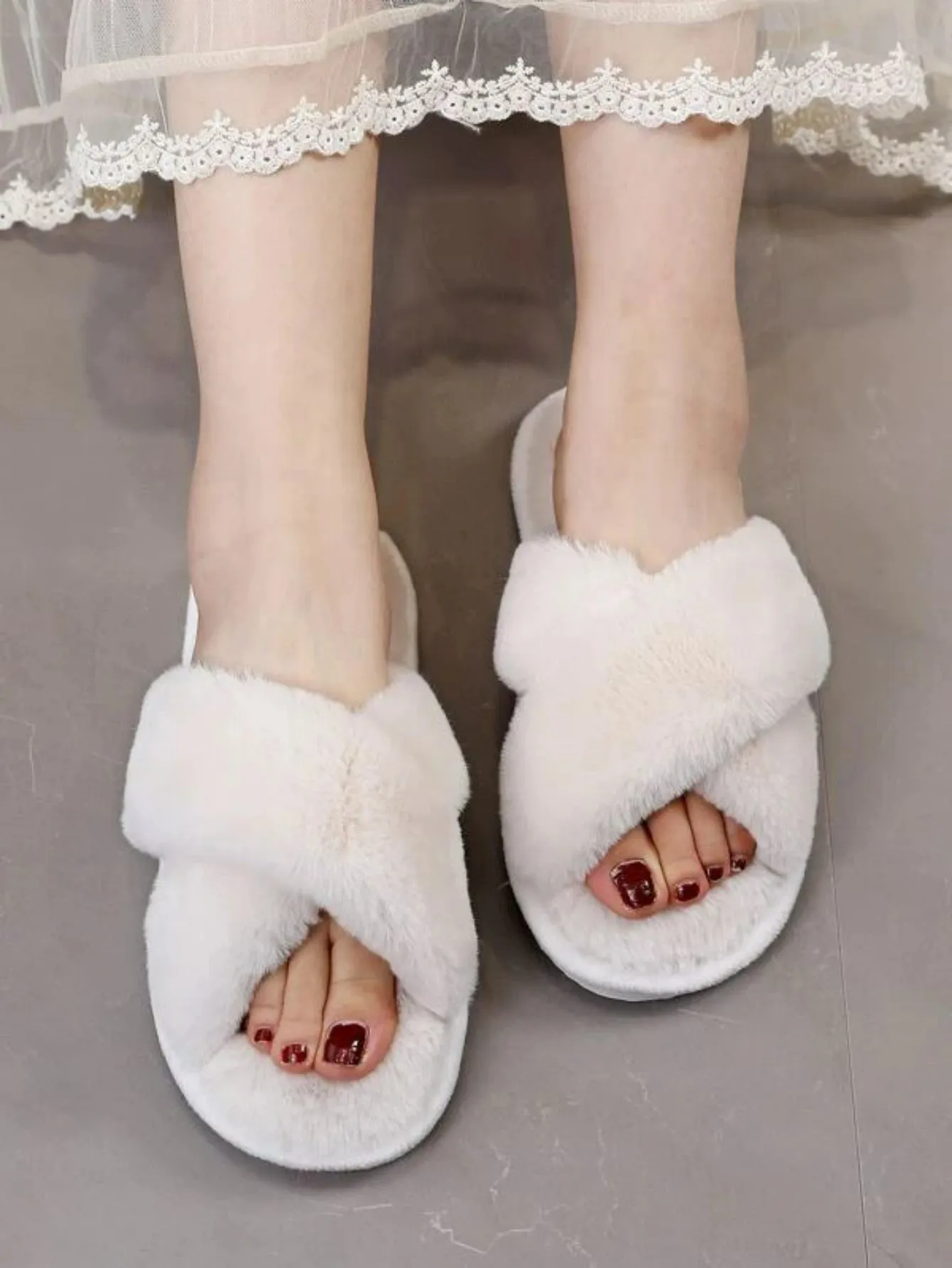 Criss Cross Slippers