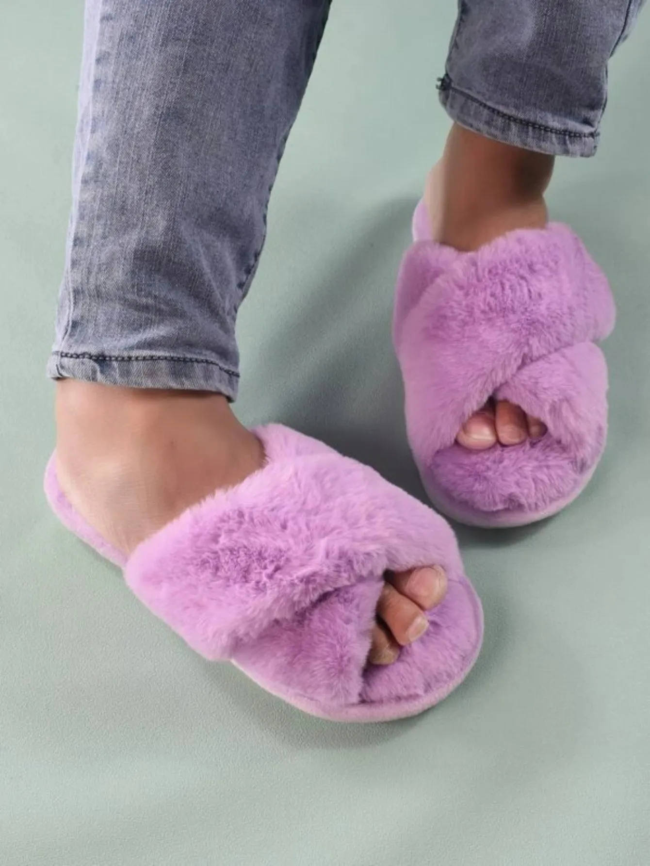 Criss Cross Slippers