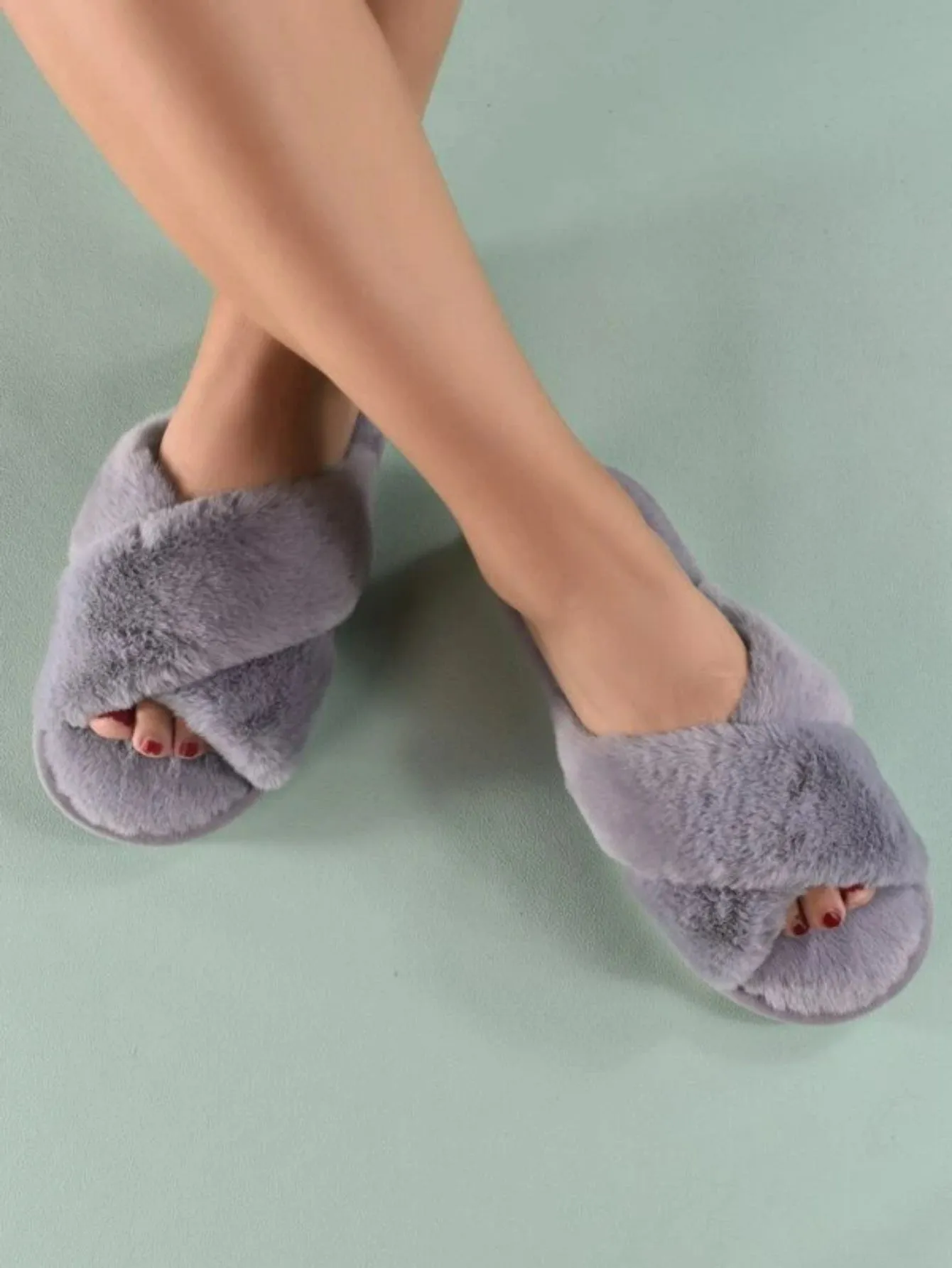 Criss Cross Slippers