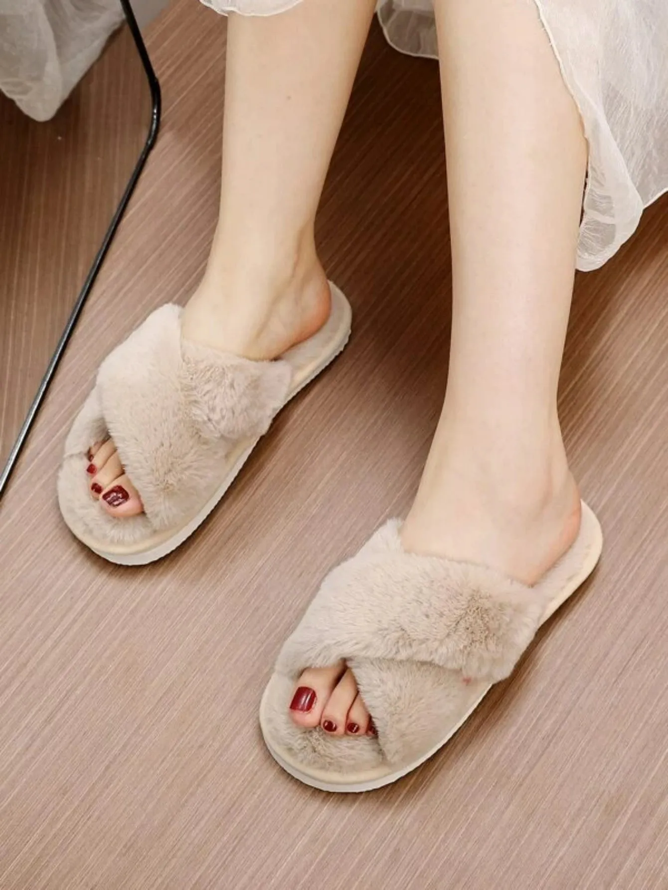 Criss Cross Slippers