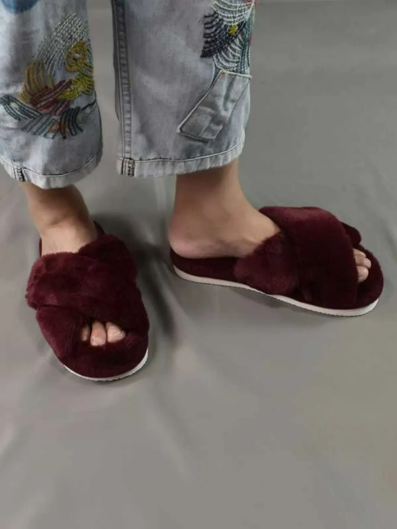 Criss Cross Slippers