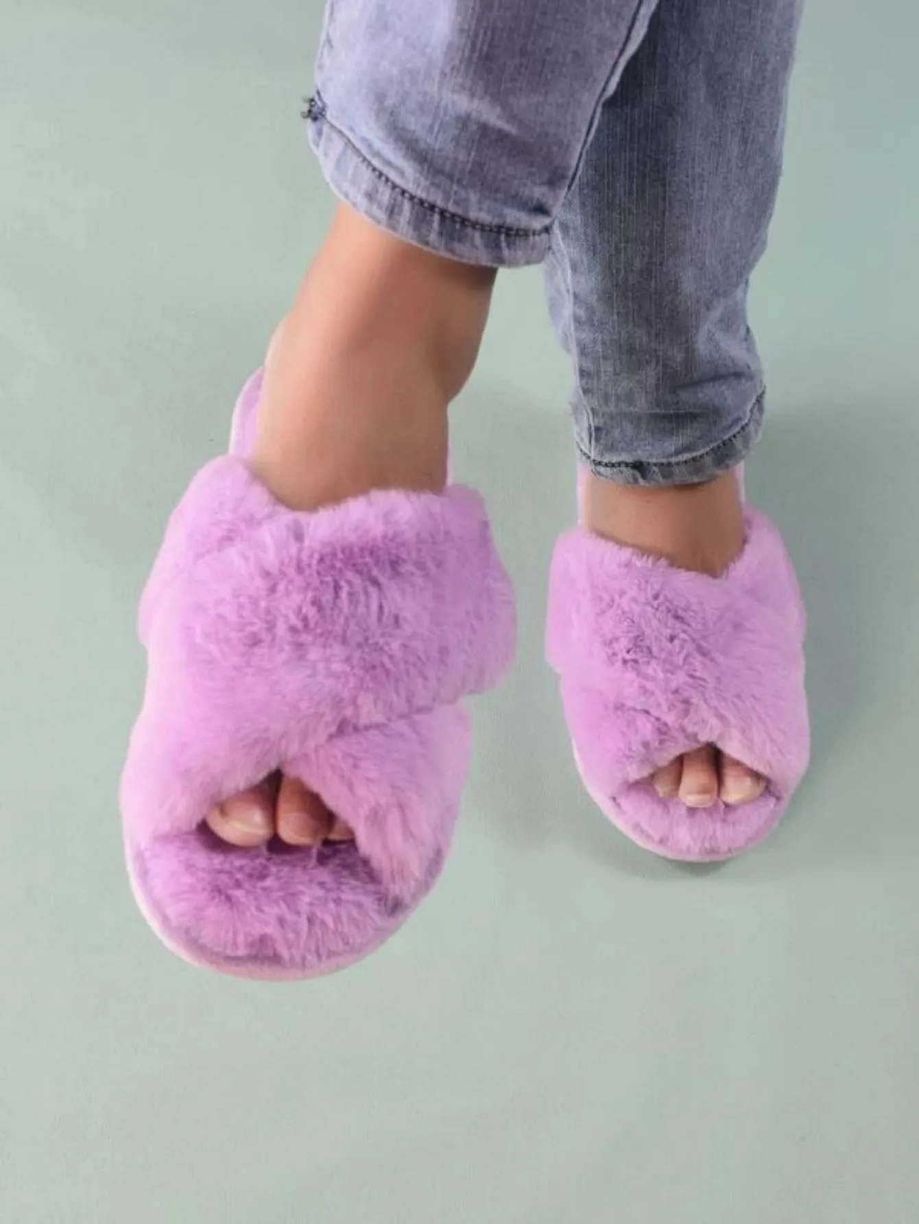 Criss Cross Slippers