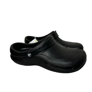 Crocs Bistro Slip Resistant Work Clog Black 12